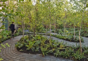 The Monks Garden at the Isabella Stewart Gardner Museum along Evans Way reopened last month after undergoing a redesign by Michael Van Valkenburgh, whose recent work includes the Brooklyn Bridge Park. The garden, which is named after Gardner’s favorite niece, Ogla Monks, has been renovated on several occasions since opening in 1903, the last time being in the early 1990s. (Courtesy Photo)