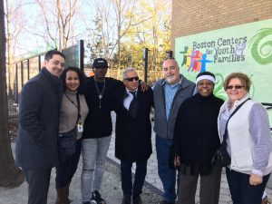 RIBBON-CUTTING AT THE TOBIN COMMUNITY CENTER